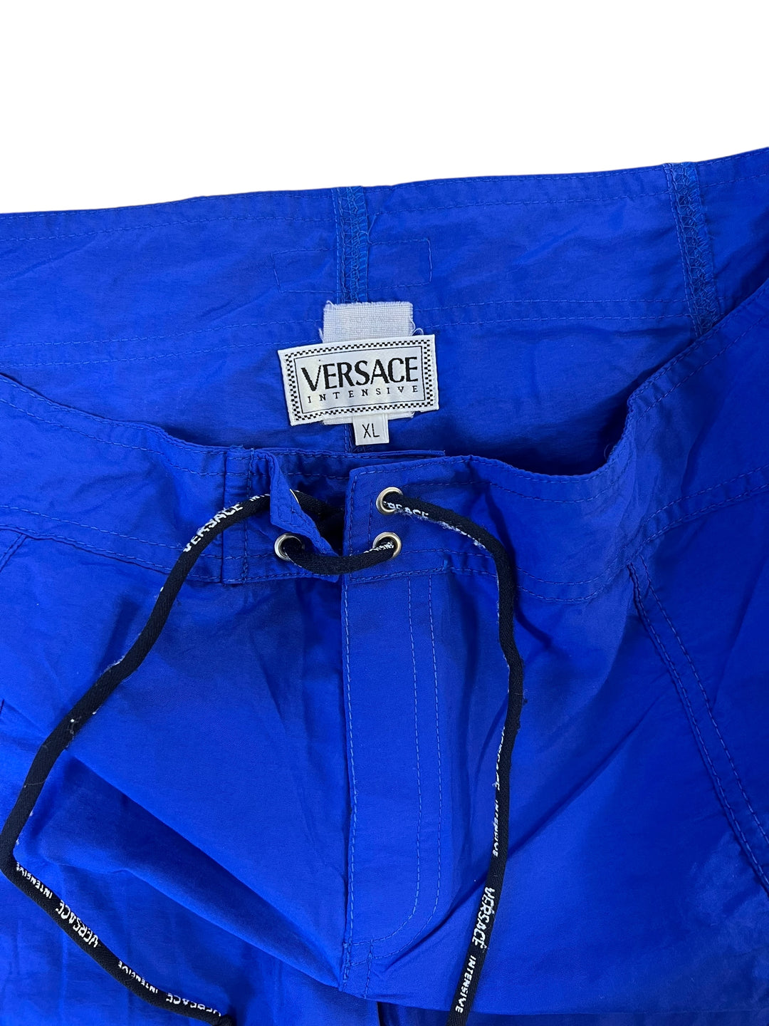 Versace Vintage Blue Swim Shorts Extra Large