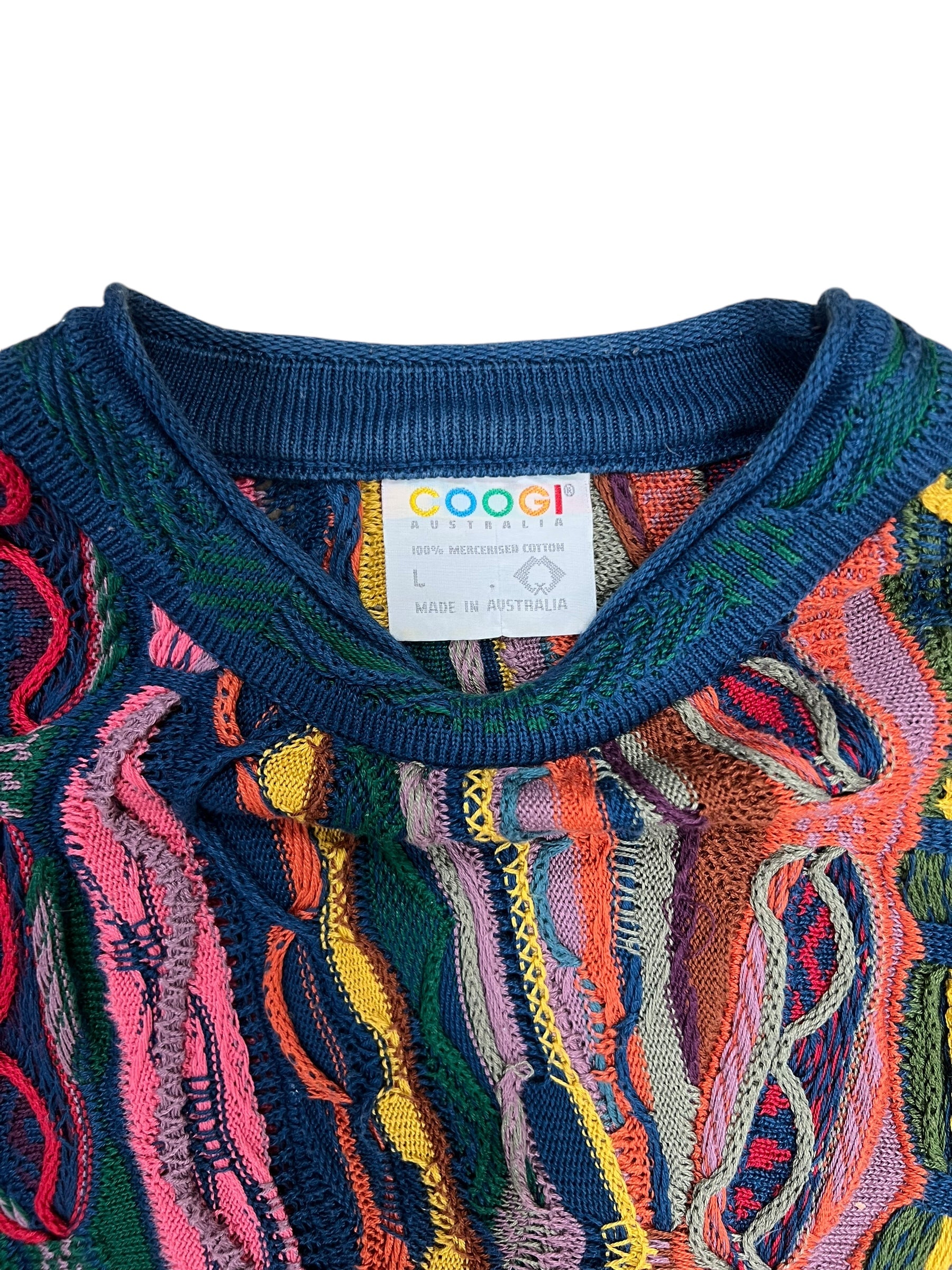 Coogi Australia vintage abstract sweater Men's large – Rats Vintage