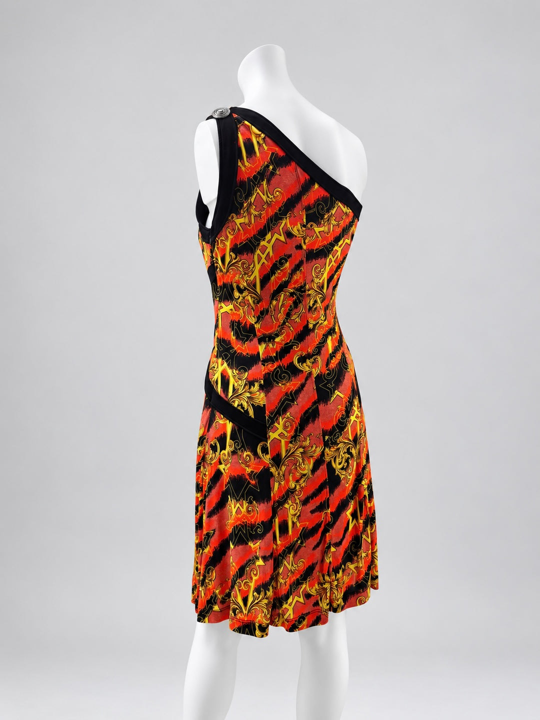 Versace Jeans 2000s printed dress