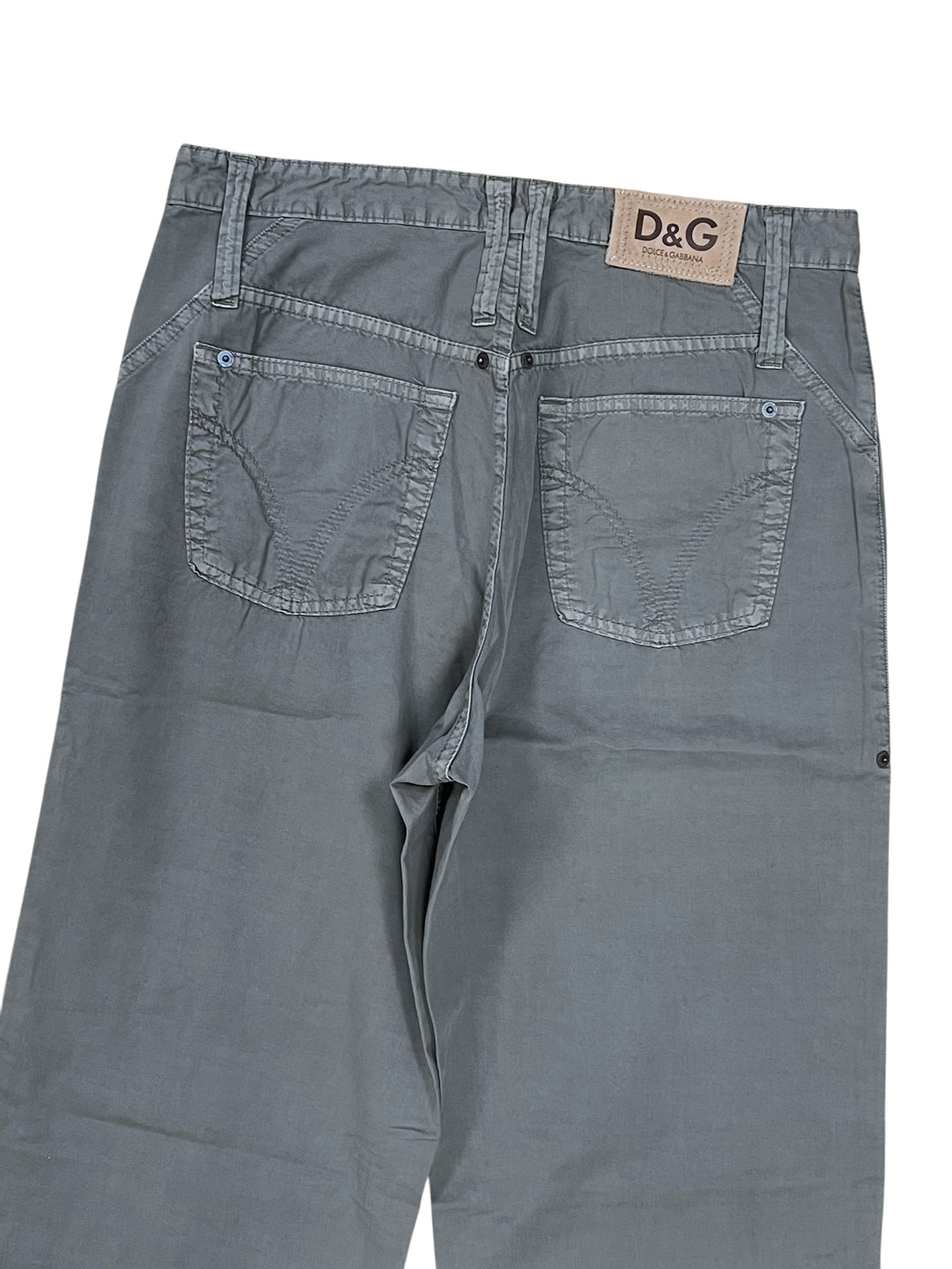 Dolce & Gabbana Cotton Straight Leg Pants Men’s Medium 33/47