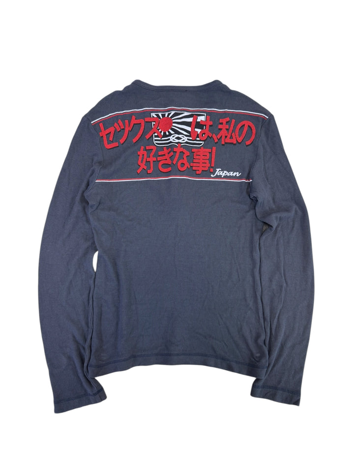 Dolce&Gabbana Japan graphic henley top women’s extra large