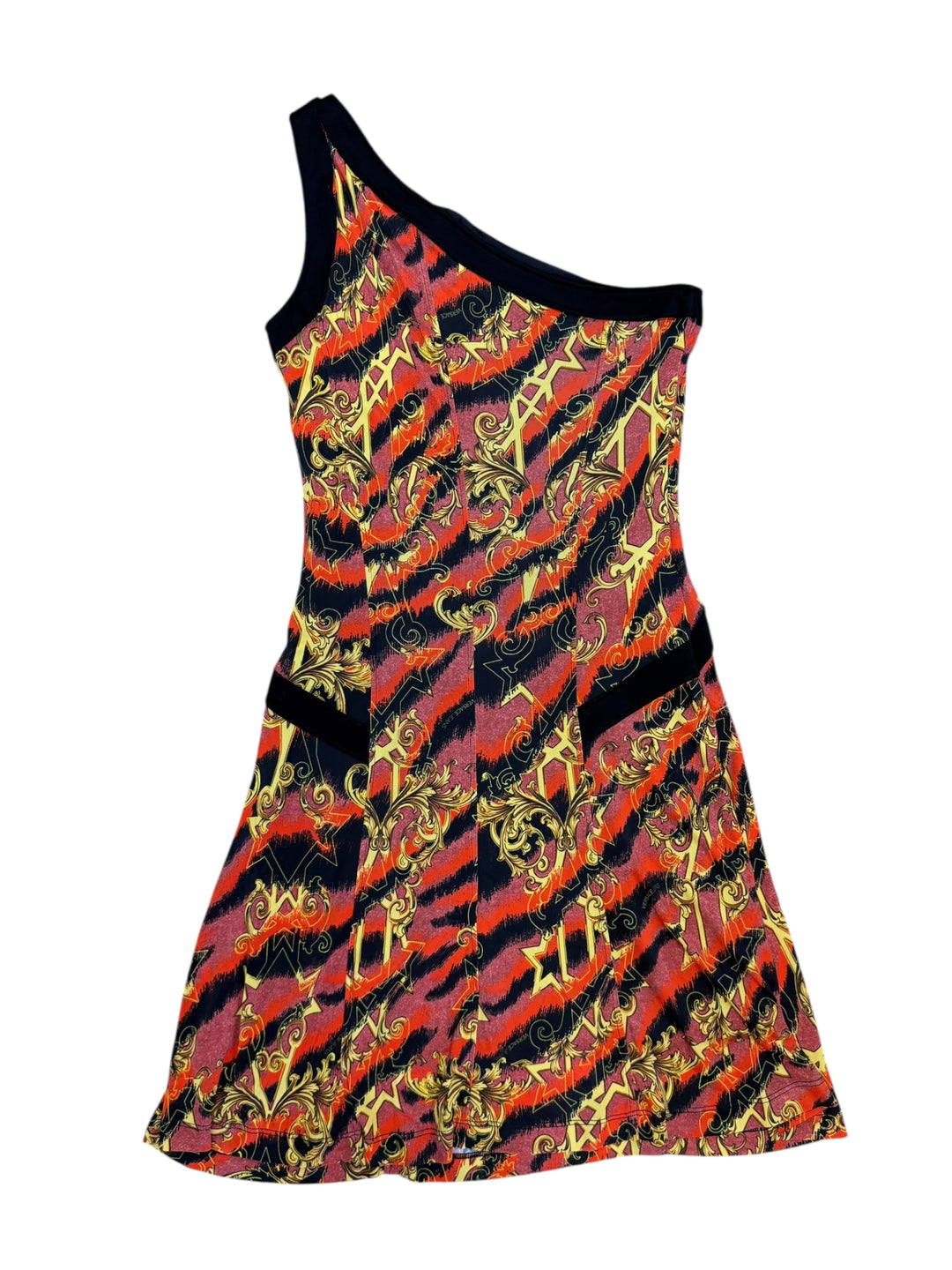 Versace Jeans 2000s printed dress