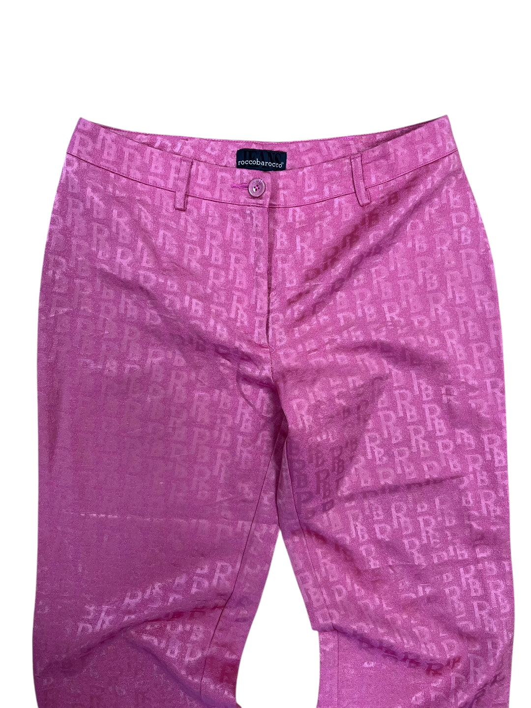 Roccobarocco Monogram Pants women’s small eu36