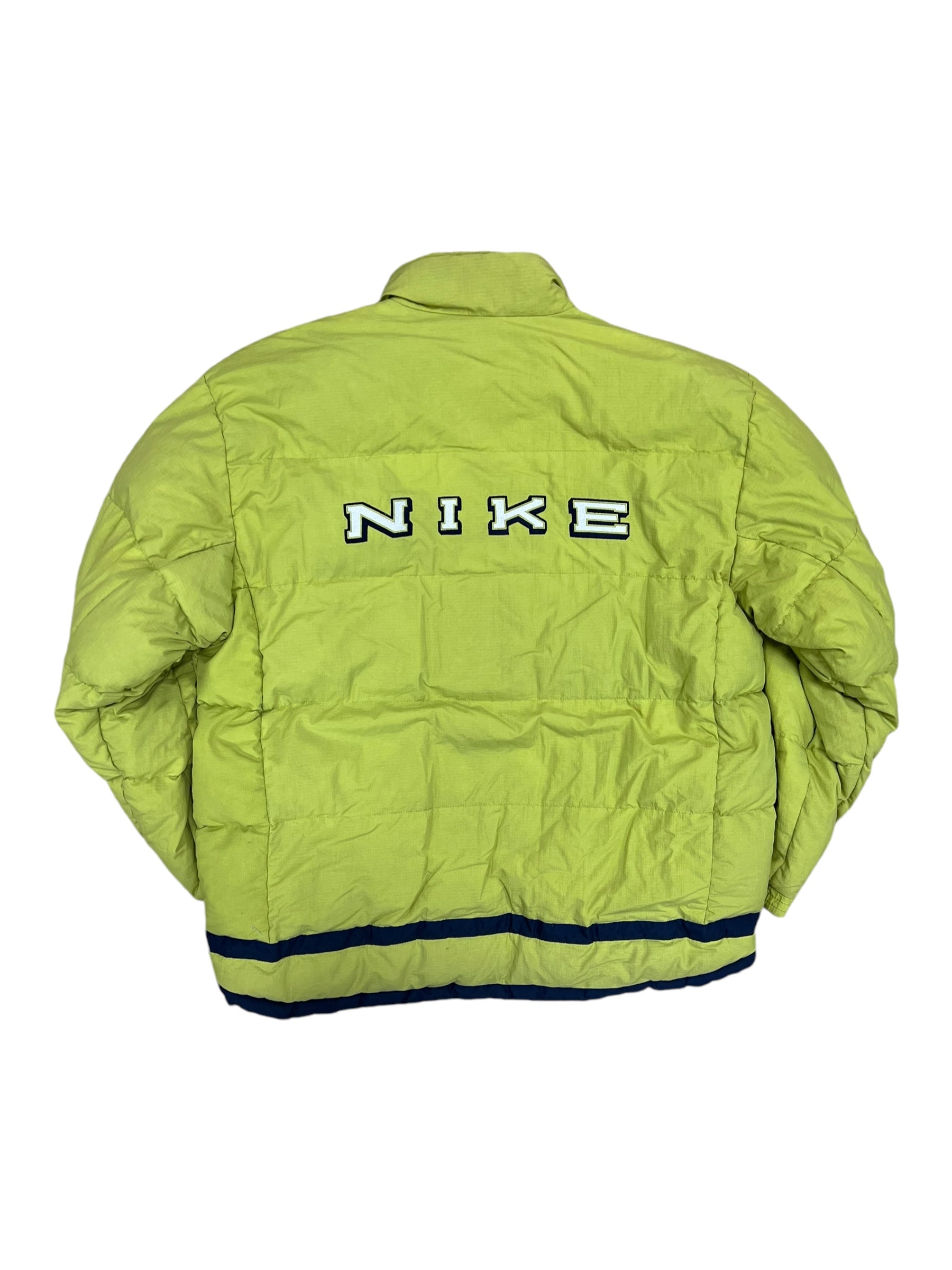 Nike vintage 90's reversible puffer jacket Men's Large