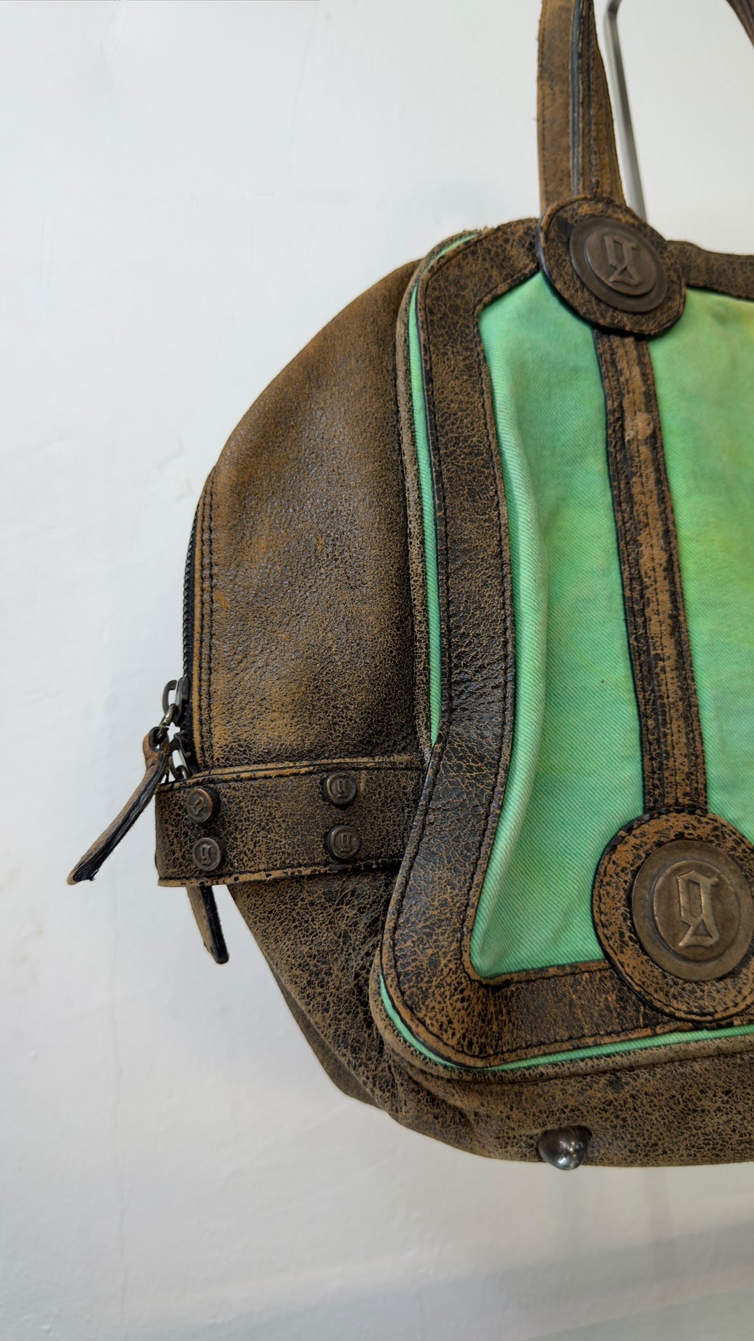 Galliano rare archive 2007 portrait Boston bag