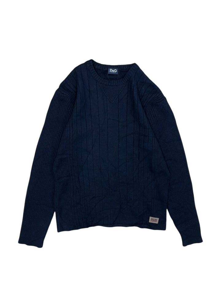 Dolce&Gabbana Vintage Ribbed Wool Sweater Medium