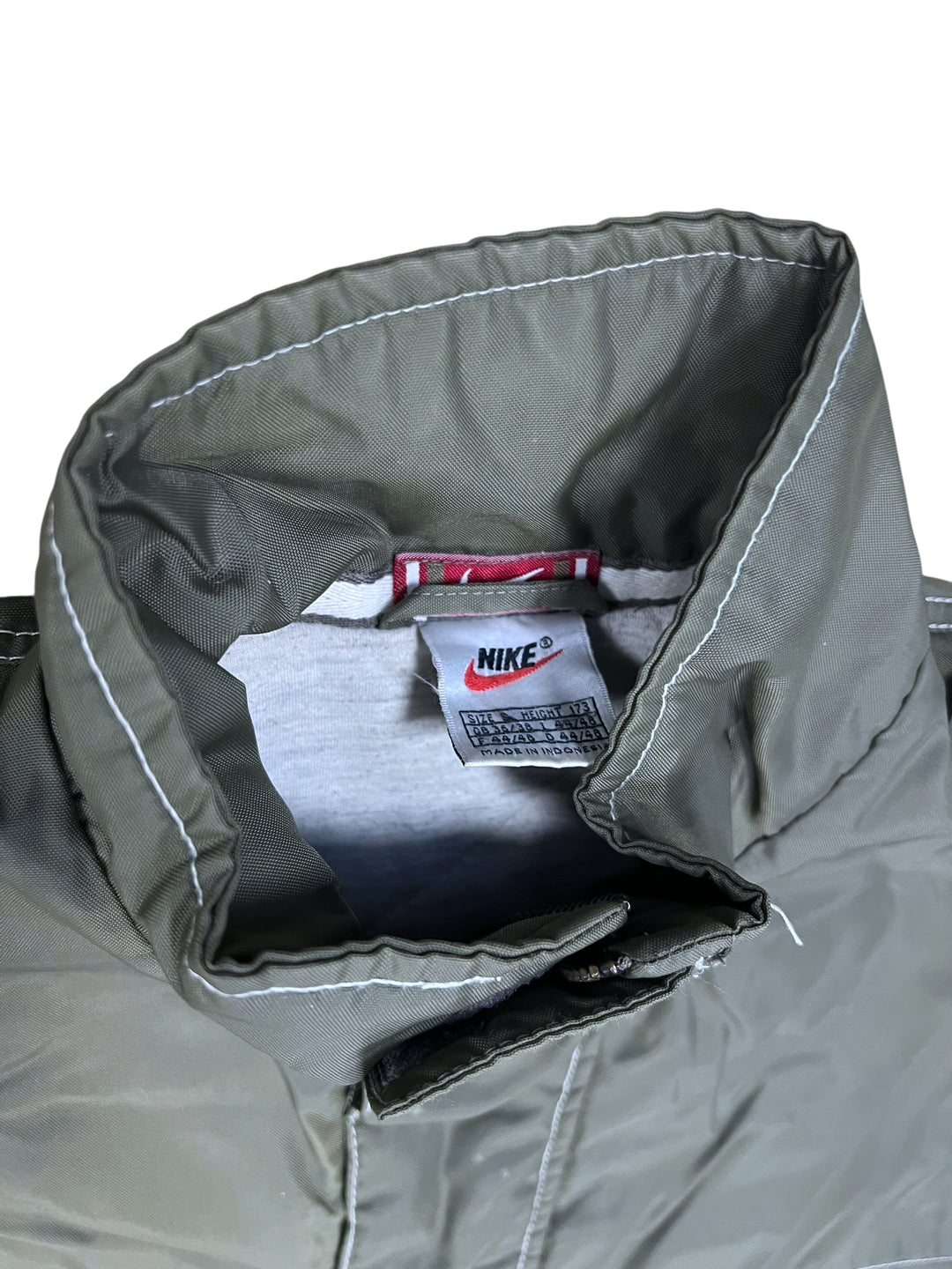 Nike 2000s embroidered swoosh pullover windbreaker jacket men’s oversized small