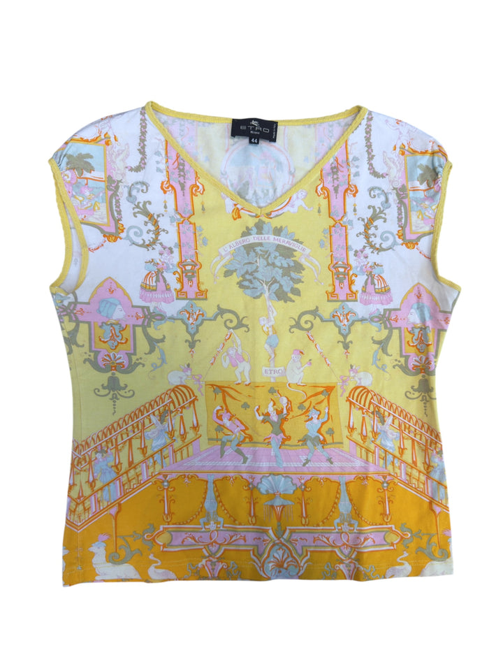 ETRO Milano vintage printed top