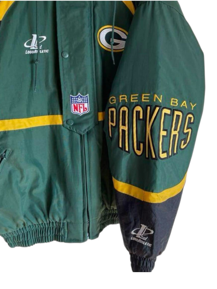 Vintage 90s NFL Green Bay Packers Jacket Large