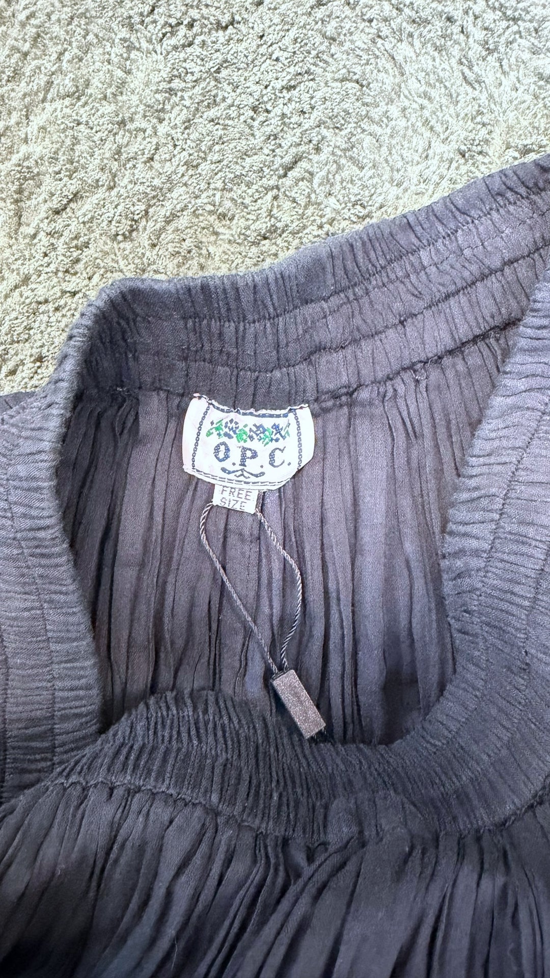 OPC bohemian pleated skirt one size