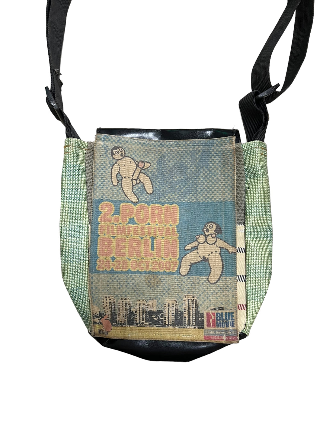 Benga Rabbit handmade “porn festival Berlin 2007” shoulder bag