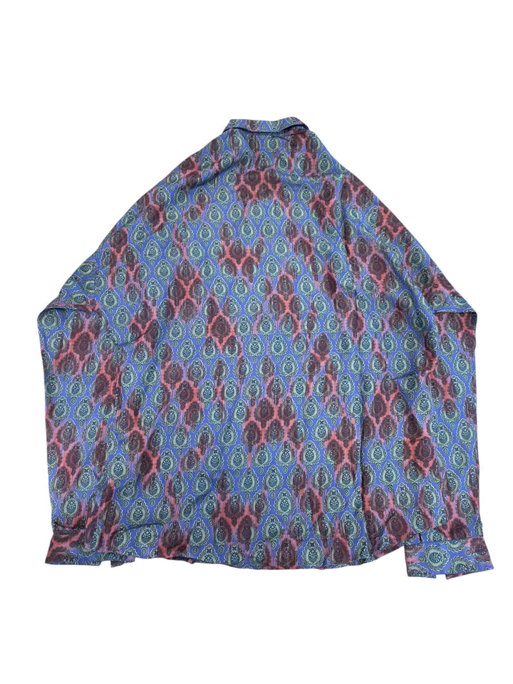 Gianni Versace silk paisley print shirt