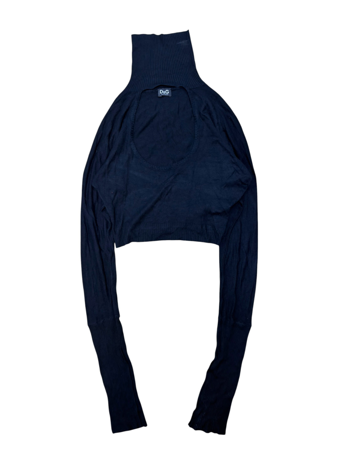 Dolce&Gabbana vintage extreme turtleneck knit top