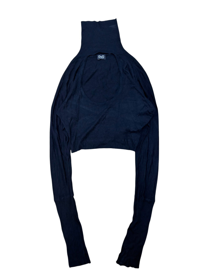 Dolce&Gabbana vintage extreme turtleneck knit top