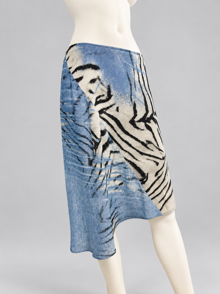 SS2002 Just Cavalli zebra skirt