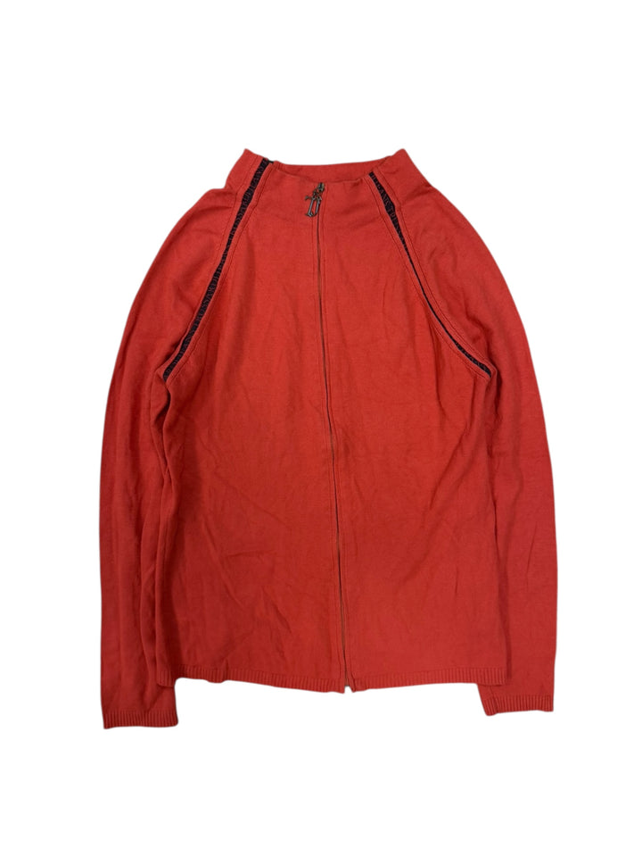 Trussardi Vintage Zip-Up Knit Sweater Women’s Large