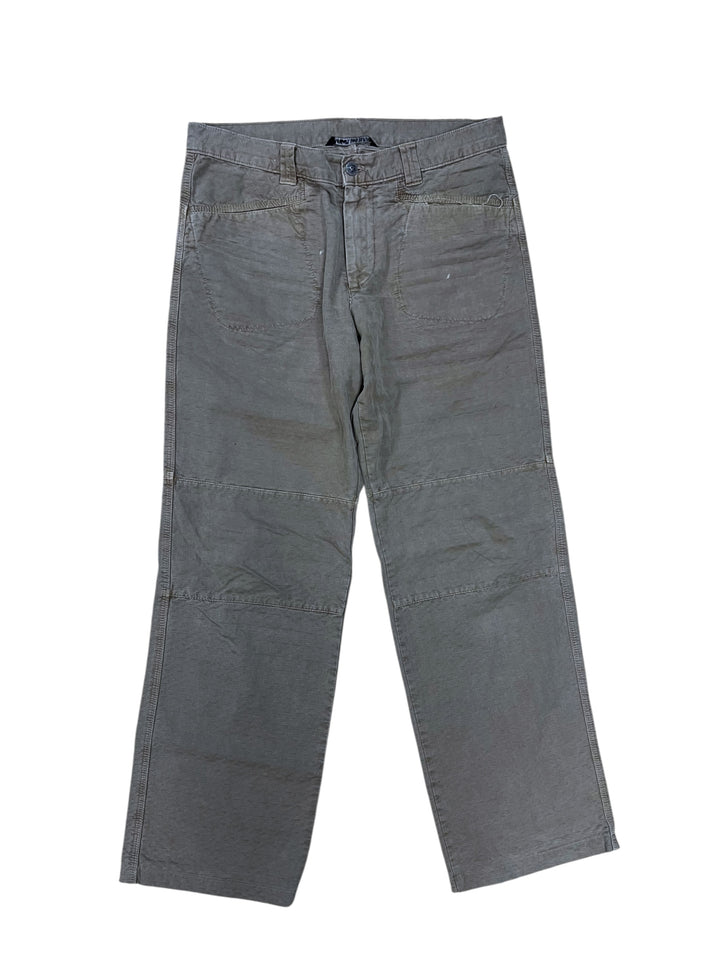 Versace Jeans Couture Beige Jacquard Utility Pants Men’s Large