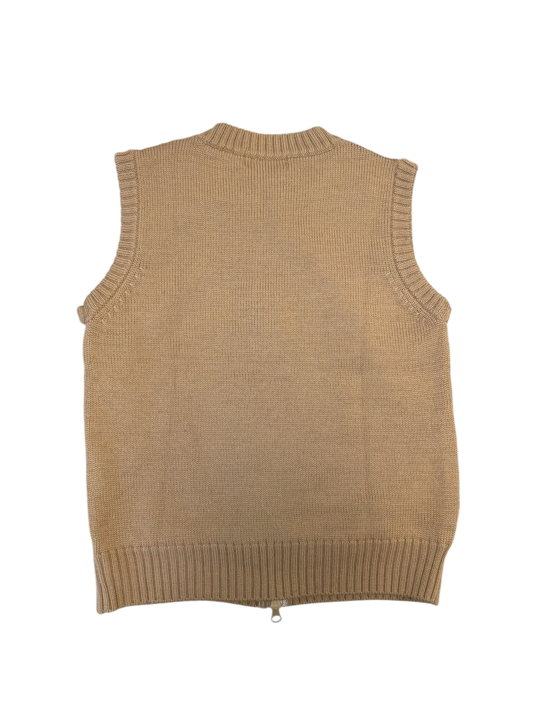 2000s Rifle Heritage faux-fur knit zip vest