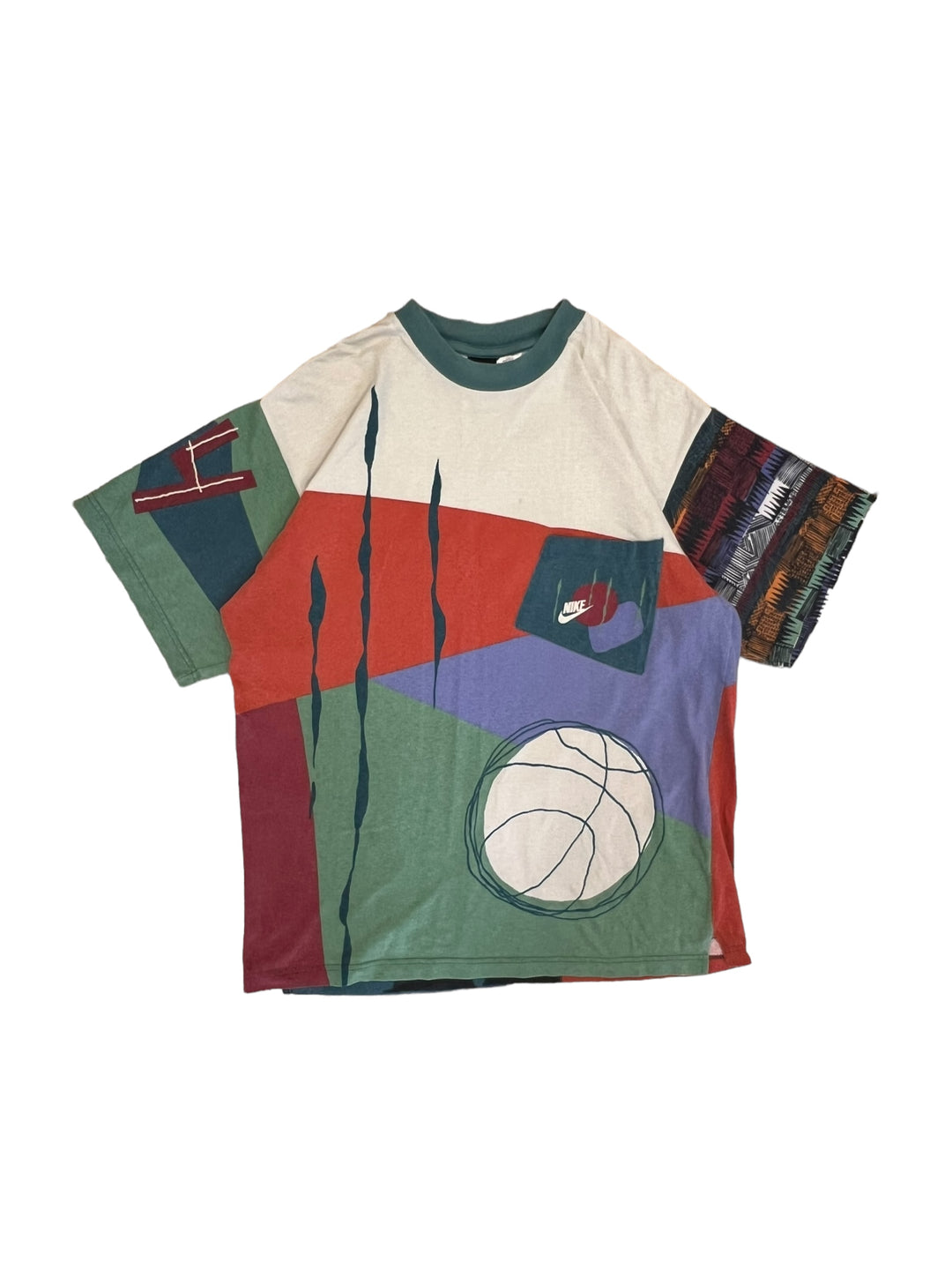 Rare 90’s NIKE NBA Phoenix Suns Charles Barkley #34 Hoop Hero Basketball Tshirt Men’s Large