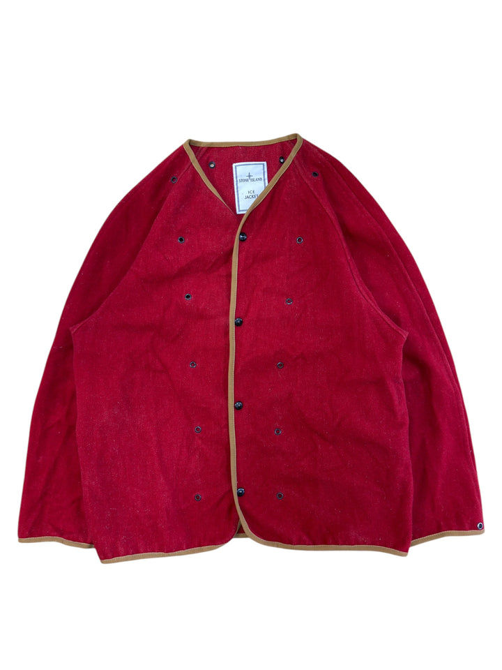 Stone Island Ice jacket liner – vintage archive wool jacket