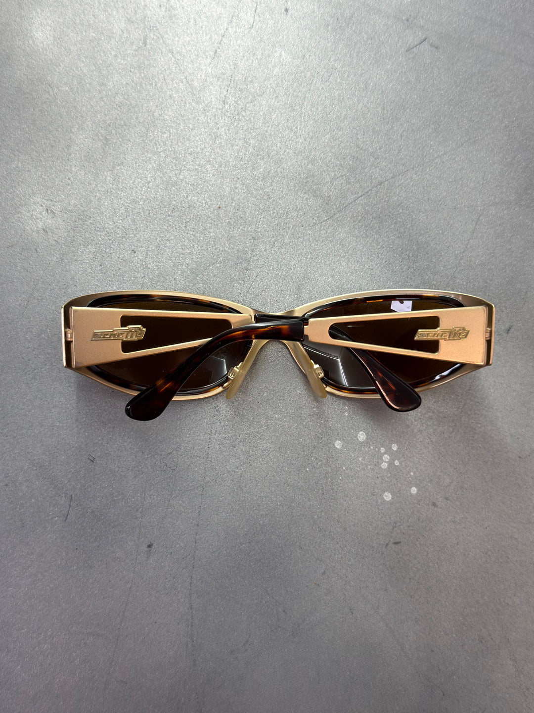 Arnette 1990s metal wraparound sunglasses