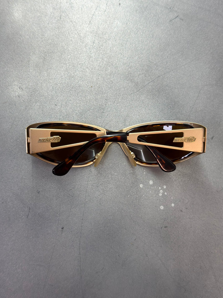 Arnette 1990s metal wraparound sunglasses