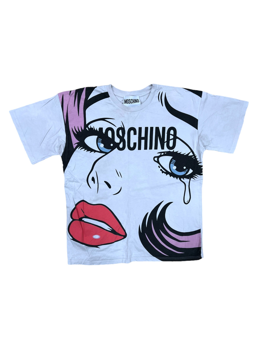 Moschino vintage printed Tshirt Women's large