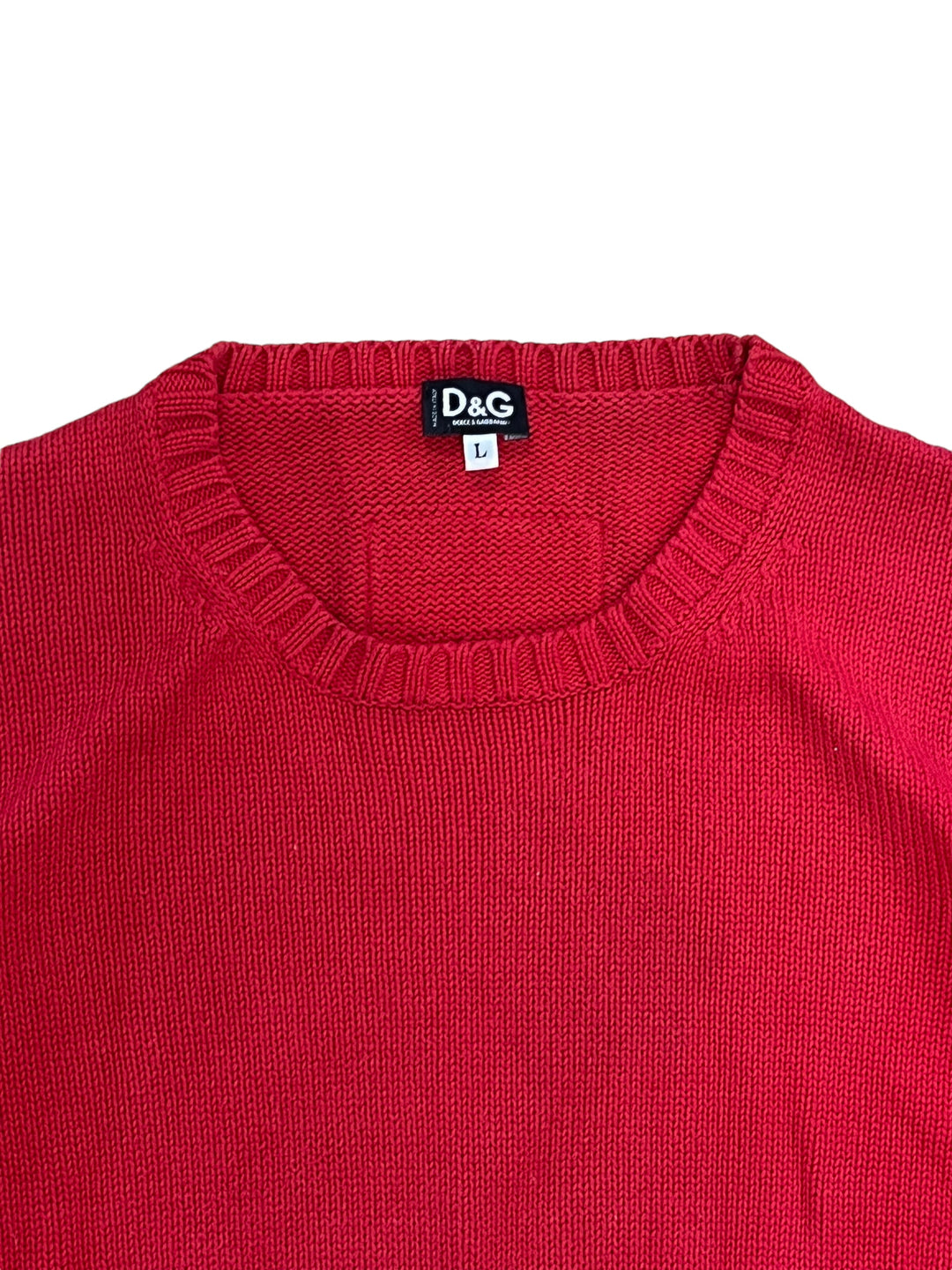 Dolce & Gabbana Vintage Red Sweater Women’s Large
