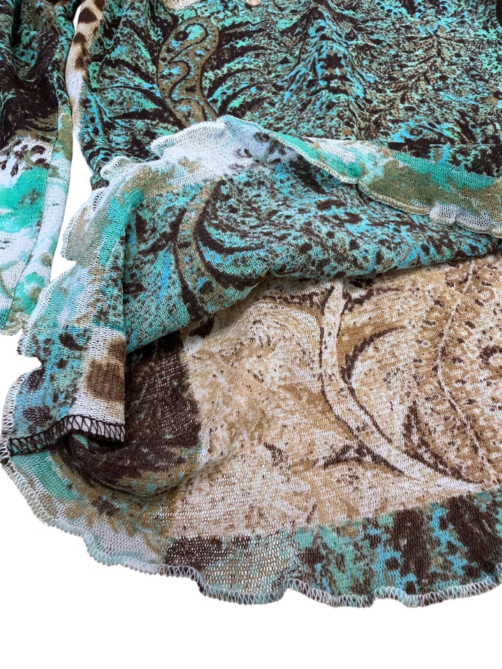 Class Roberto Cavalli Mesh Top