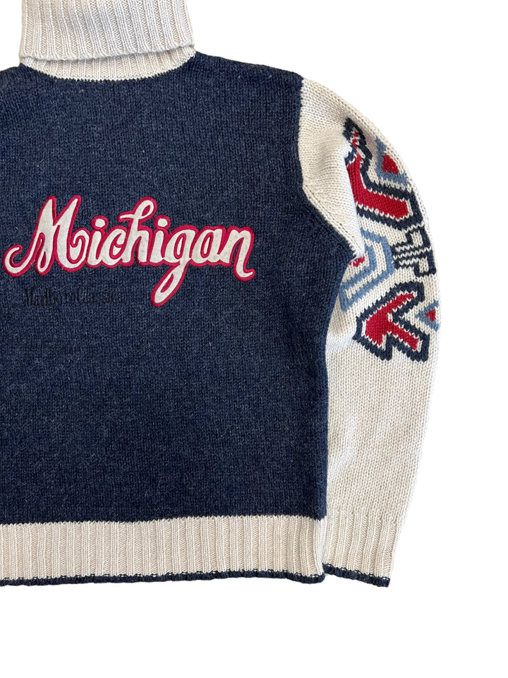 Marlboro Classics Michigan 80's Turtleneck Sweater Men’s Medium