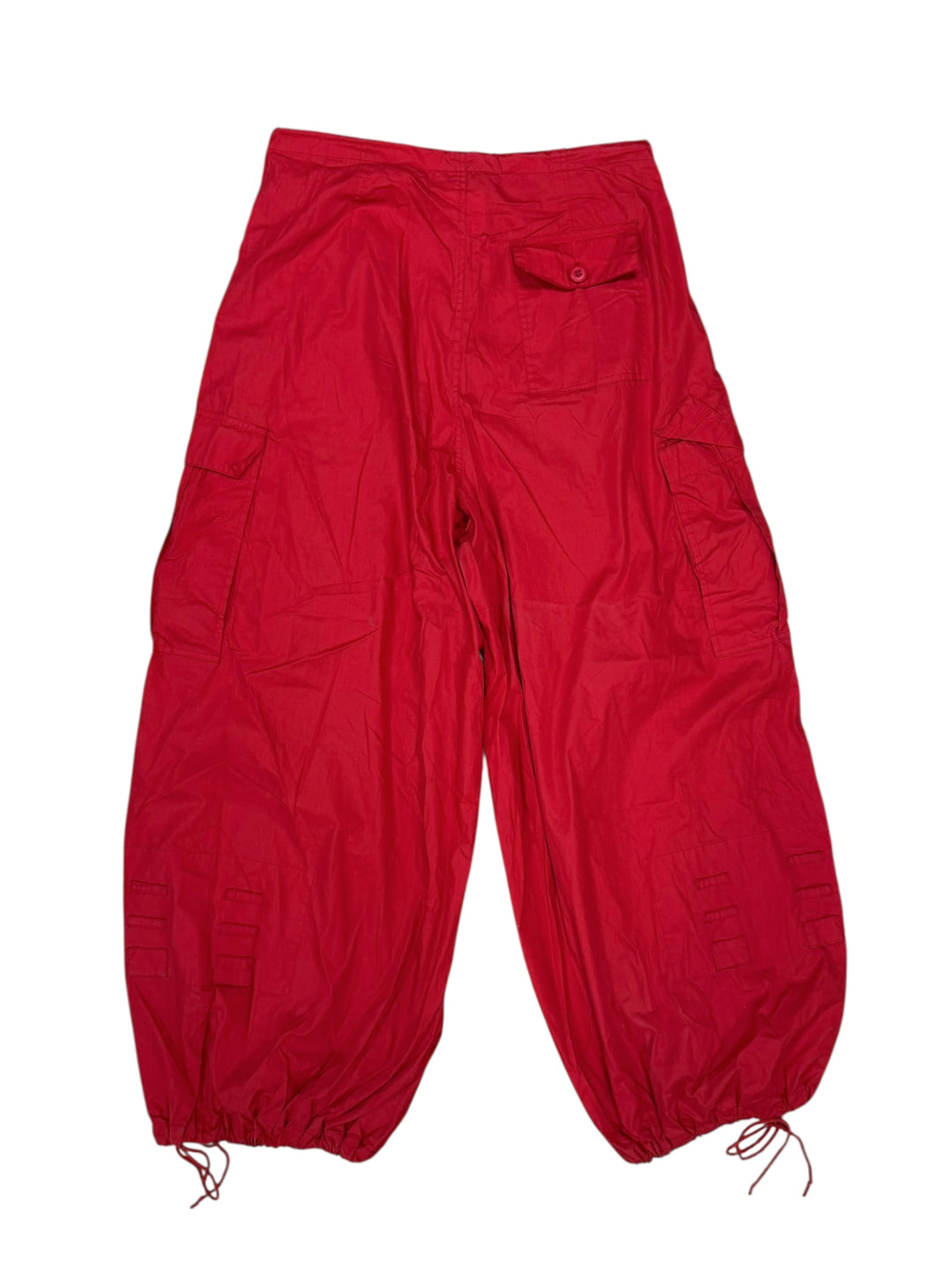 UFO Black Wide Parachute Pants Men’s Medium