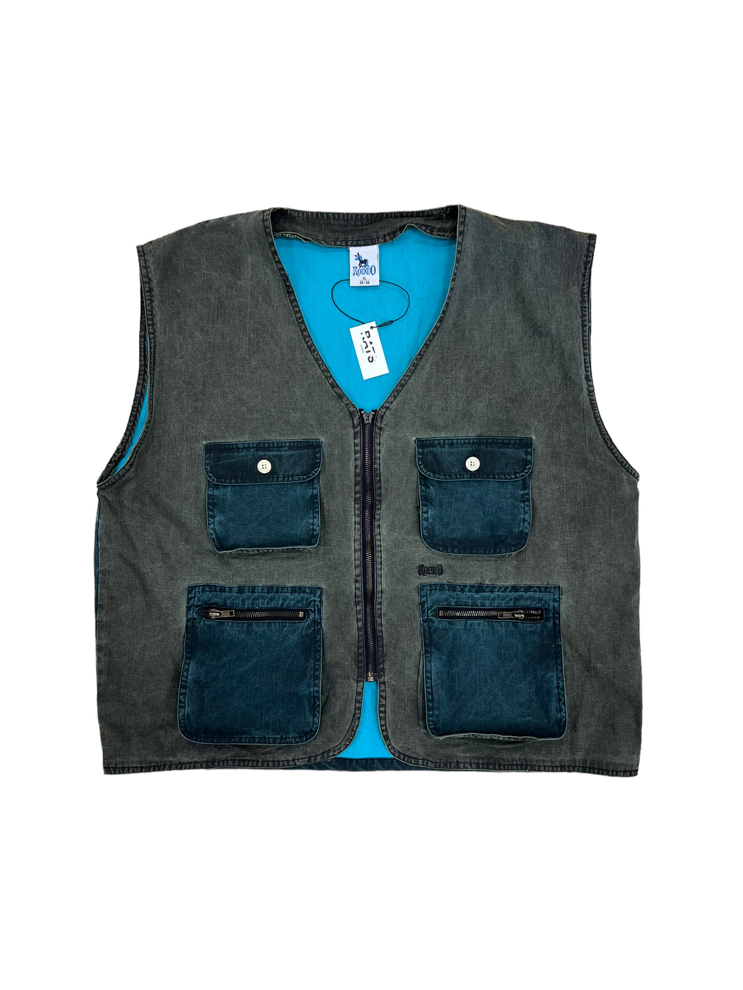 Vintage Rodeo Thin Denim Vest Men’s Extra Large