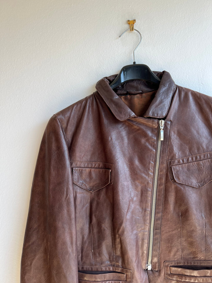 Vintage Leather Jacket Women’s Medium