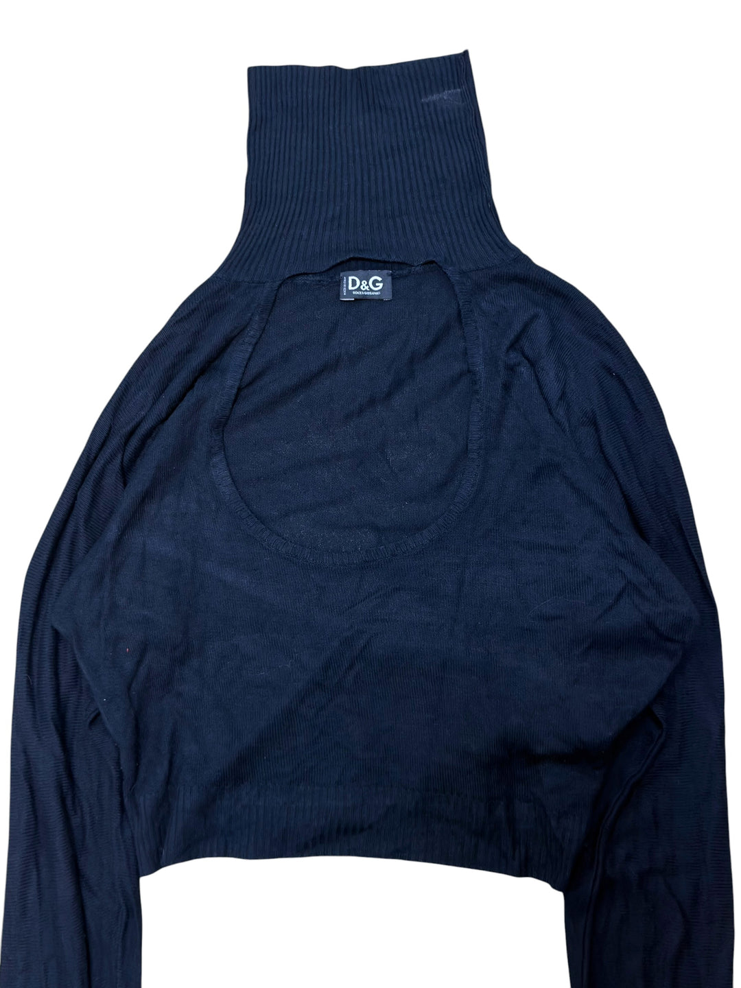 Dolce&Gabbana vintage extreme turtleneck knit top