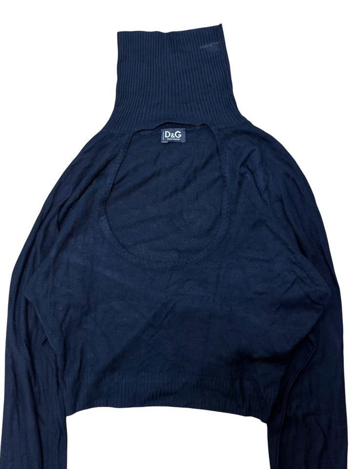 Dolce&Gabbana vintage extreme turtleneck knit top
