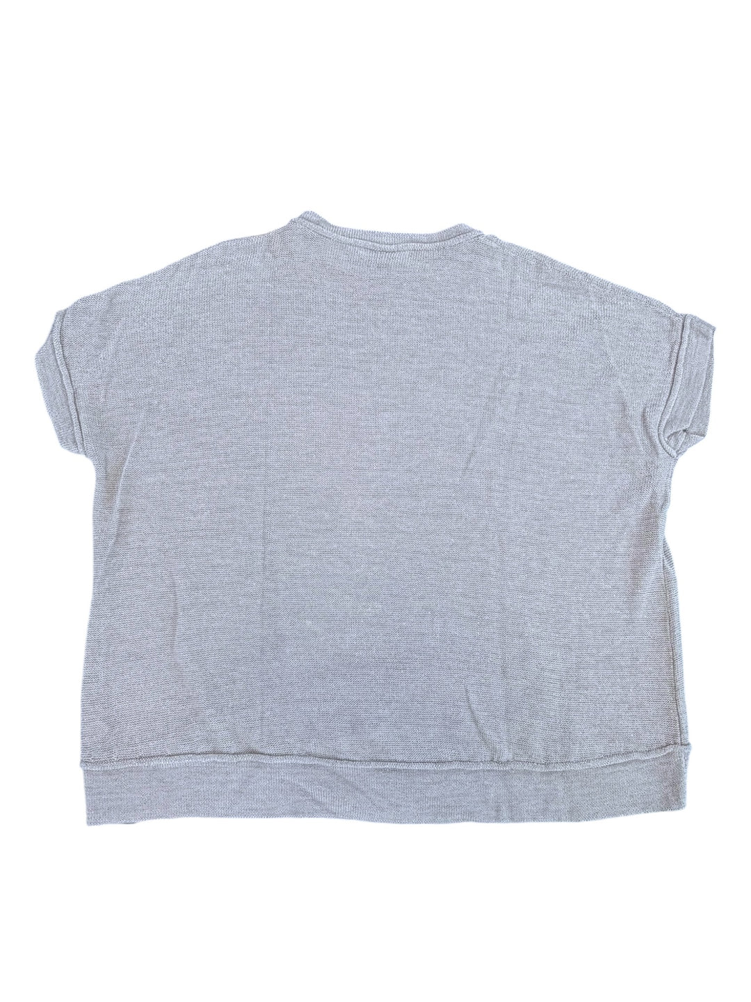 Brunello Cucinelli metallic knit oversized top