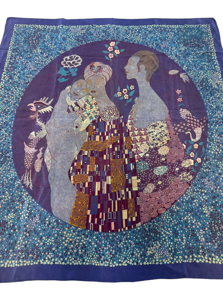 Bottega Veneta Klimt inspired silk scarf