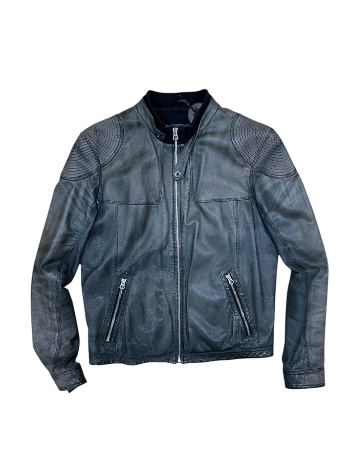 Vintage leather faded jacket Men’s medium