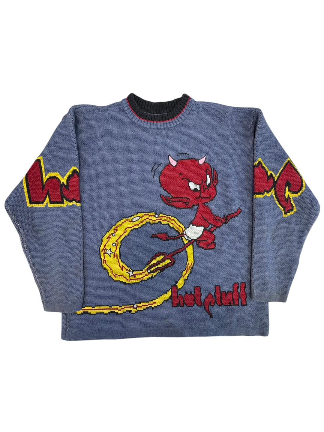 Hot Stuff vintage devil graphic knit sweater