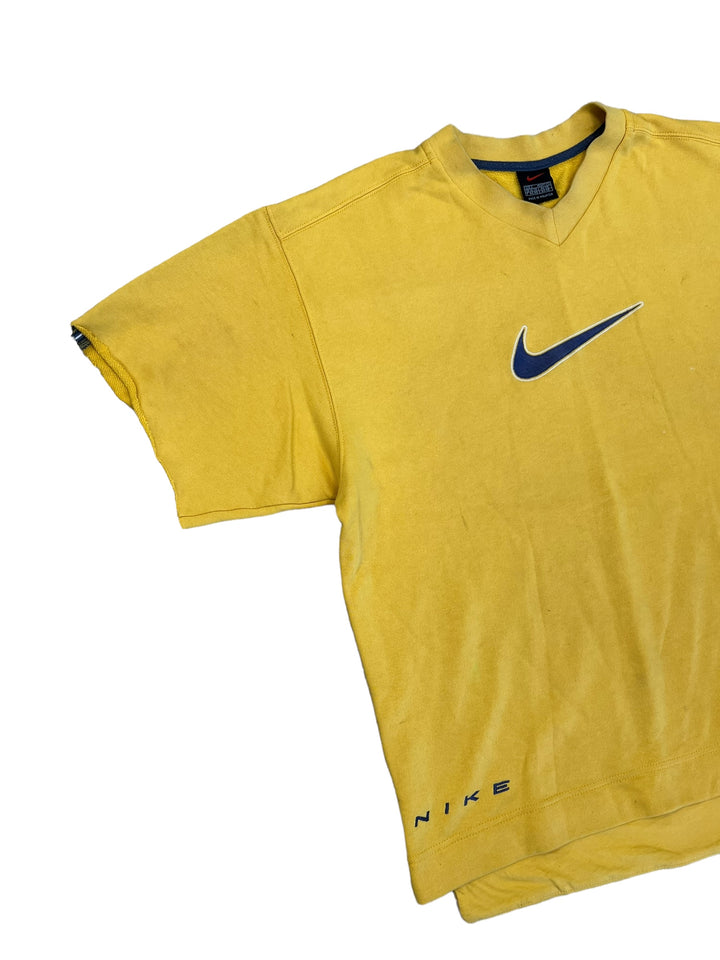Nike 90’s vintage sweatshirt w/ cut sleeves men’s oversized small