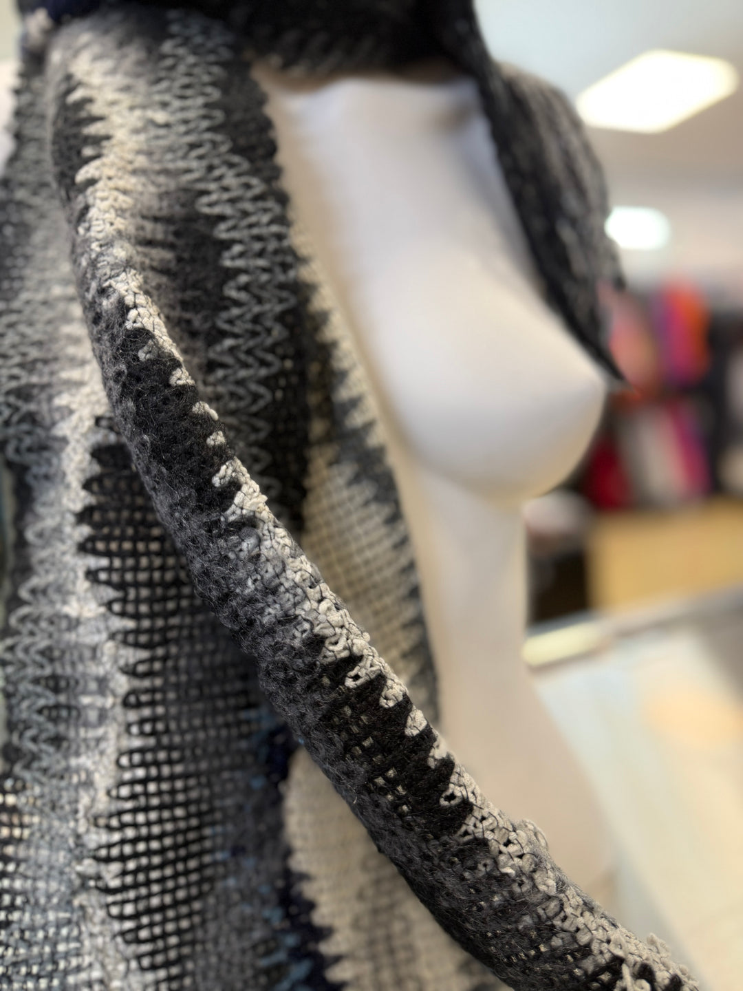 Missoni vintage open-knit mohair scarf