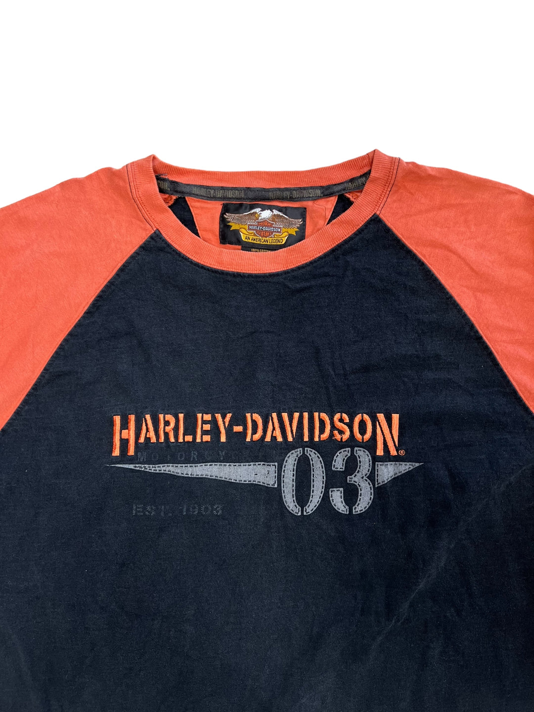 Harley-Davidson Vintage Motor Long Sleeve Top Men’s Extra Large