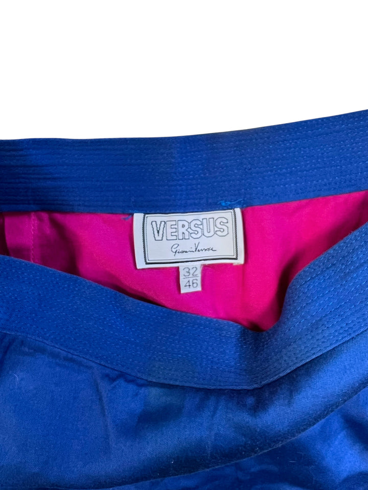 Versus by Gianni Versace Colorblock Mini Skirt Small