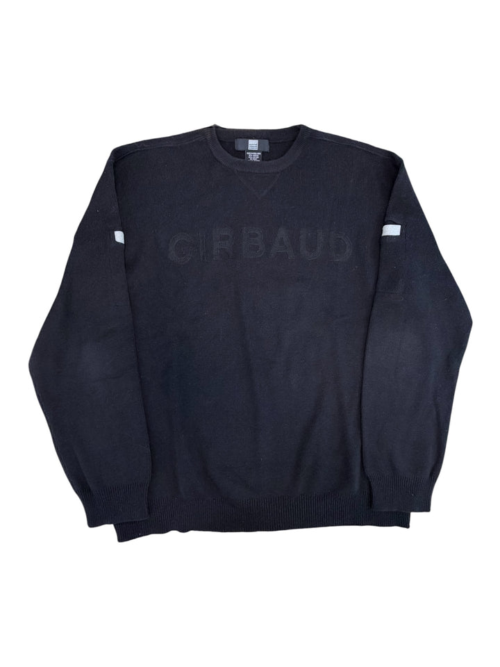 Marithé + François Girbaud vintage logo knit sweater