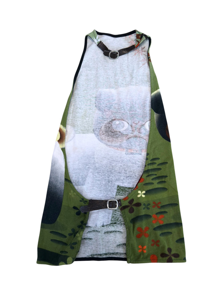 Custo Barcelona dog print halter top