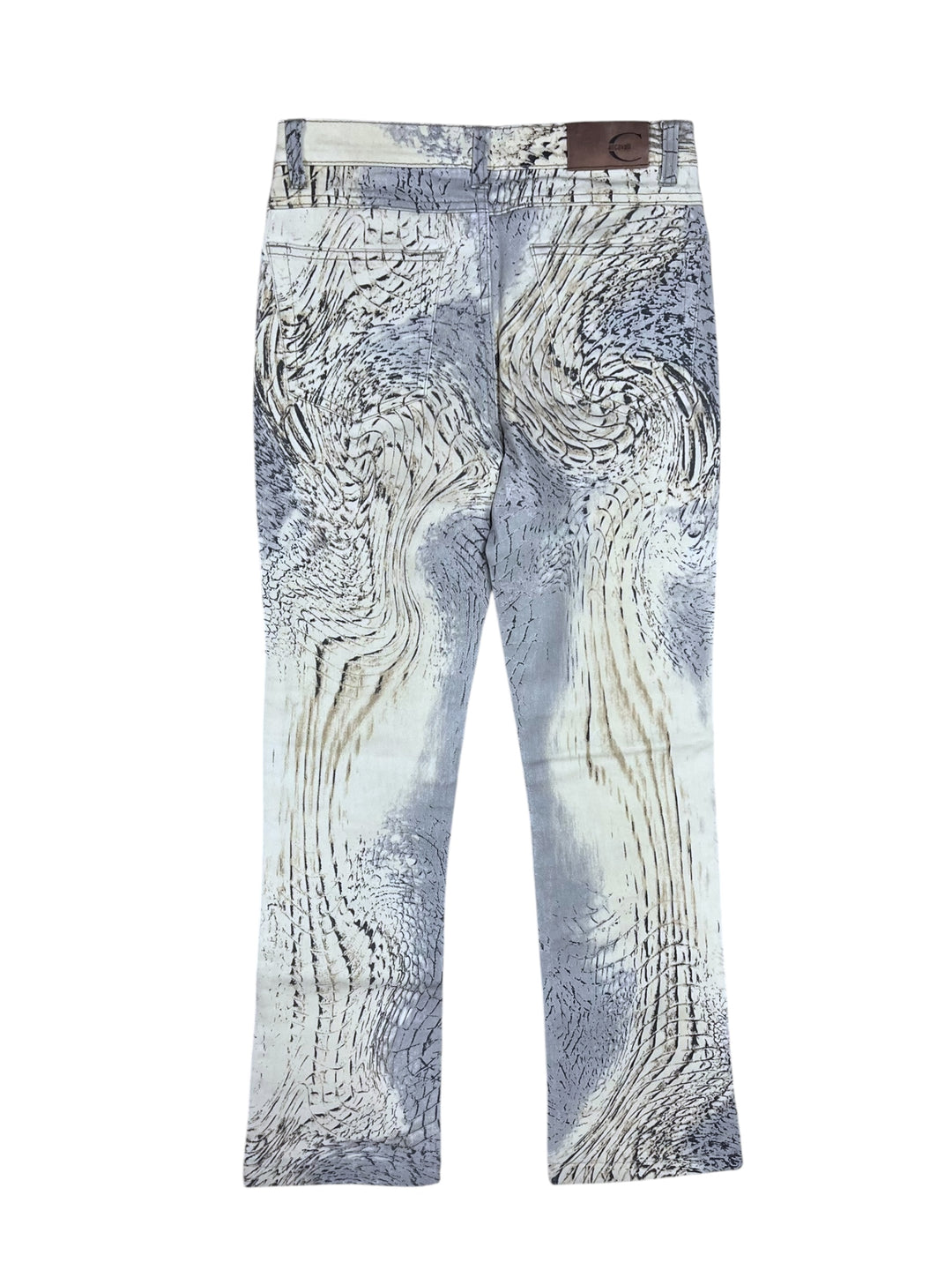 Just Cavalli SS2002 Natural Eroded Jeans Small(eu34)