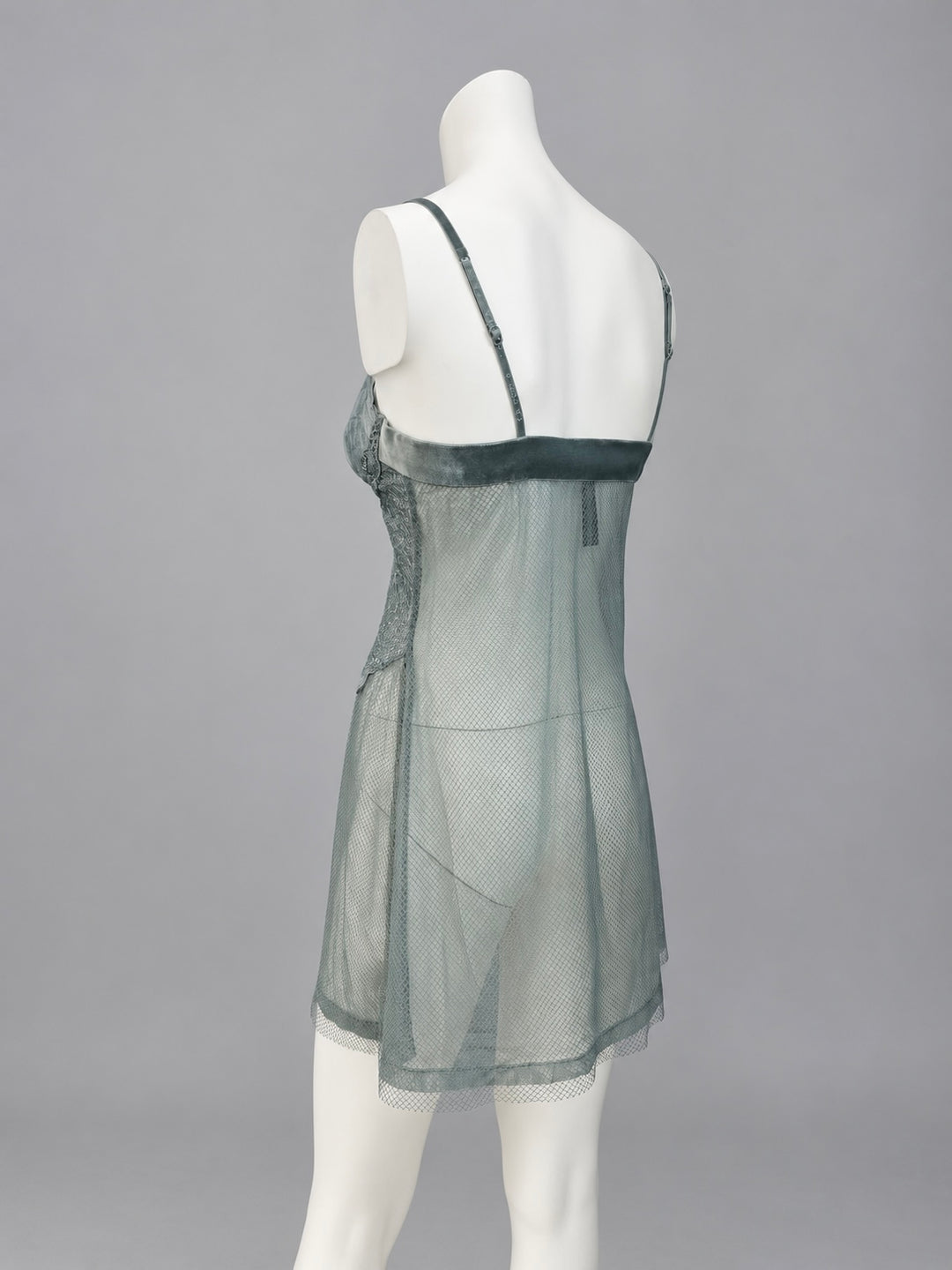 La Perla sheer lace slip dress