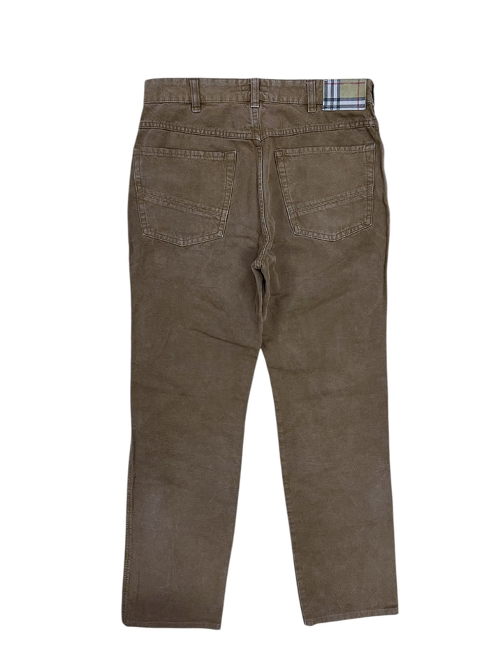 Burberry London Vintage Cotton Trousers Medium