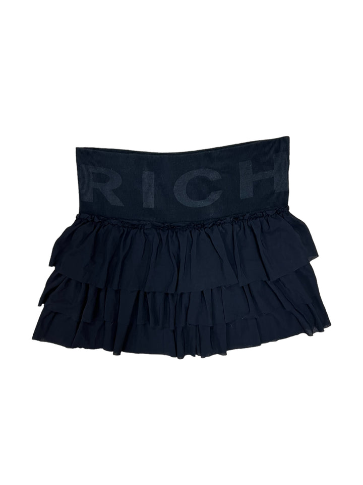 John Richmond y2k ruffled mini skirt medium