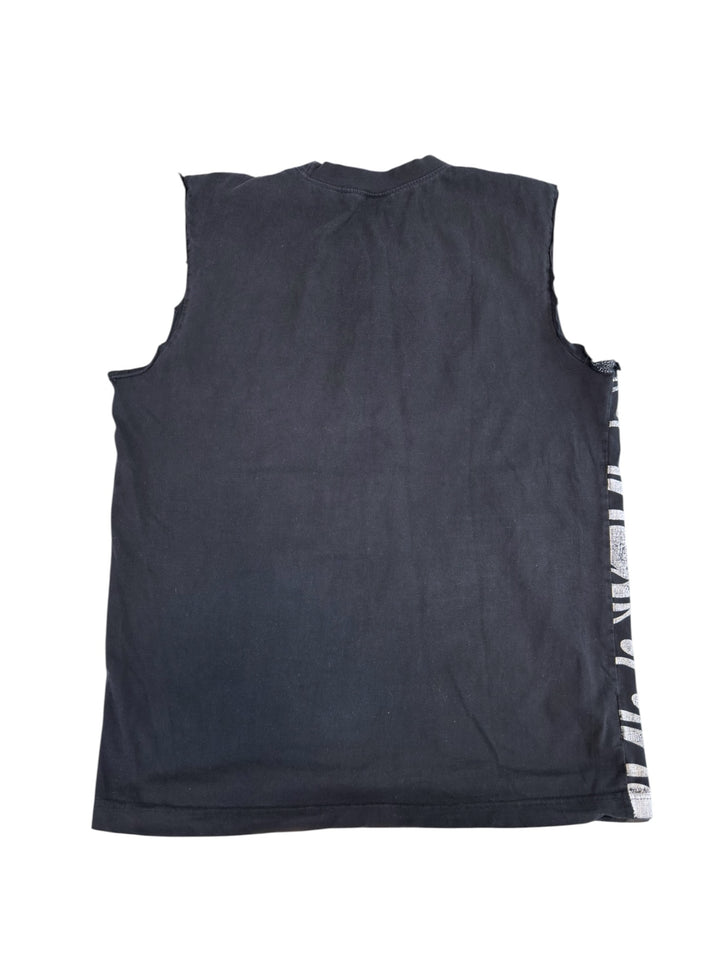 Vintage dragon graphic sleeveless top